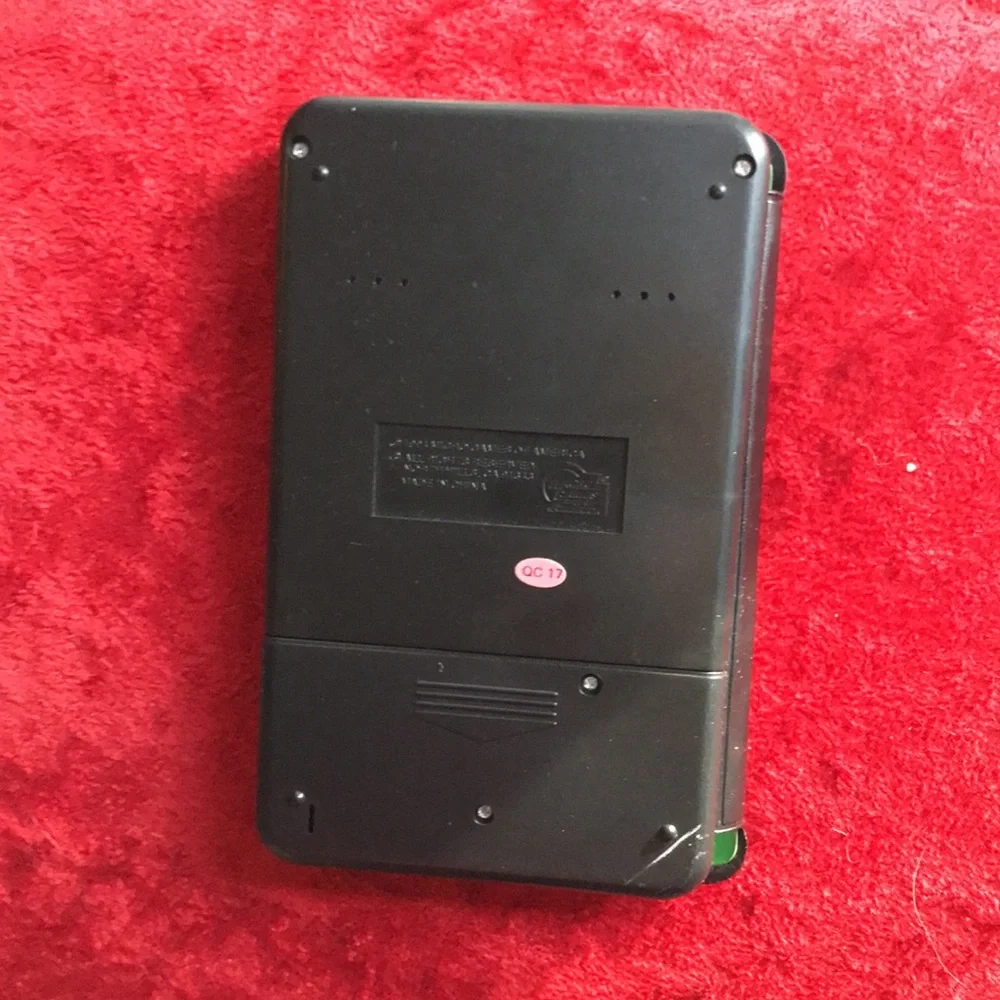 Handheld electronic video game console blackjack and poker game vintage